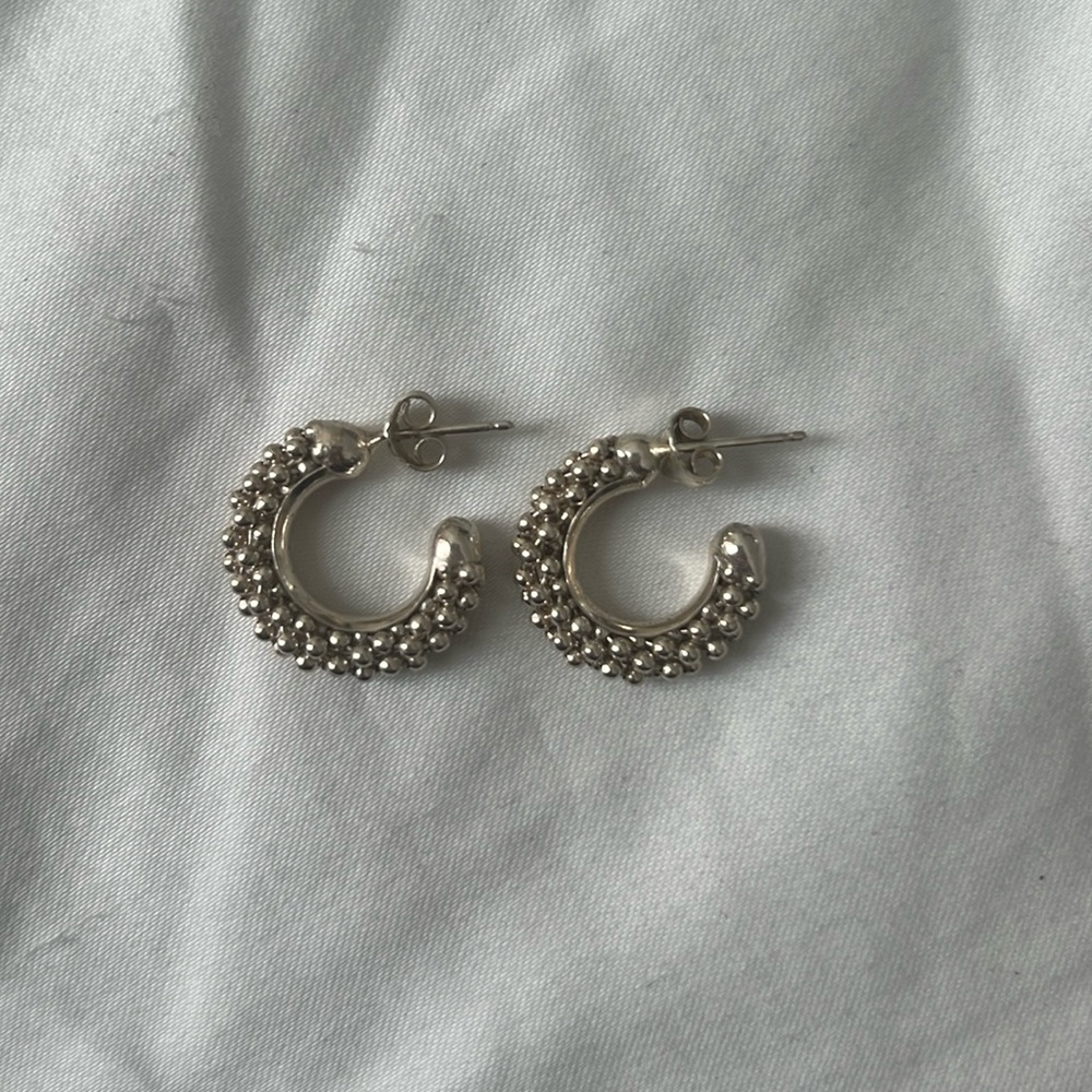 Sterling Silver Hoops
